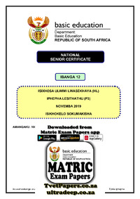 IsiXhosa HL P3 Nov 2019 Memo.pdf